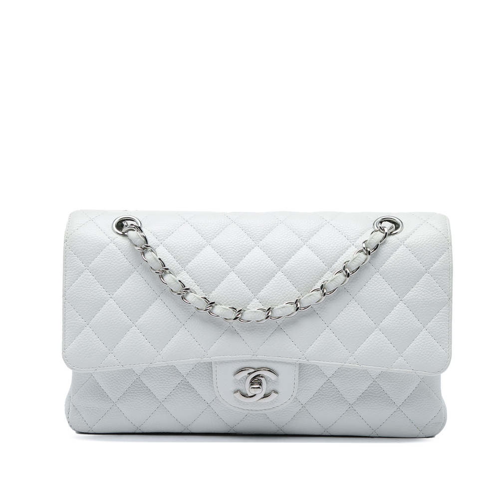 Pre-Loved Chanel Medium Classic Caviar Double Flap
